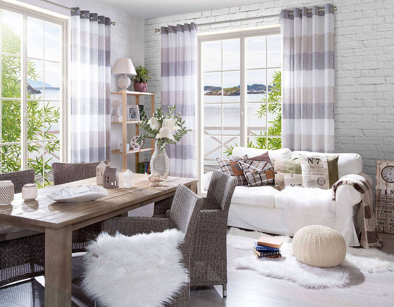 METAMORFOZA STYLU JADALNIA W STYLU SKANDYNAWSKIM CZY MARYNISTYCZNYM