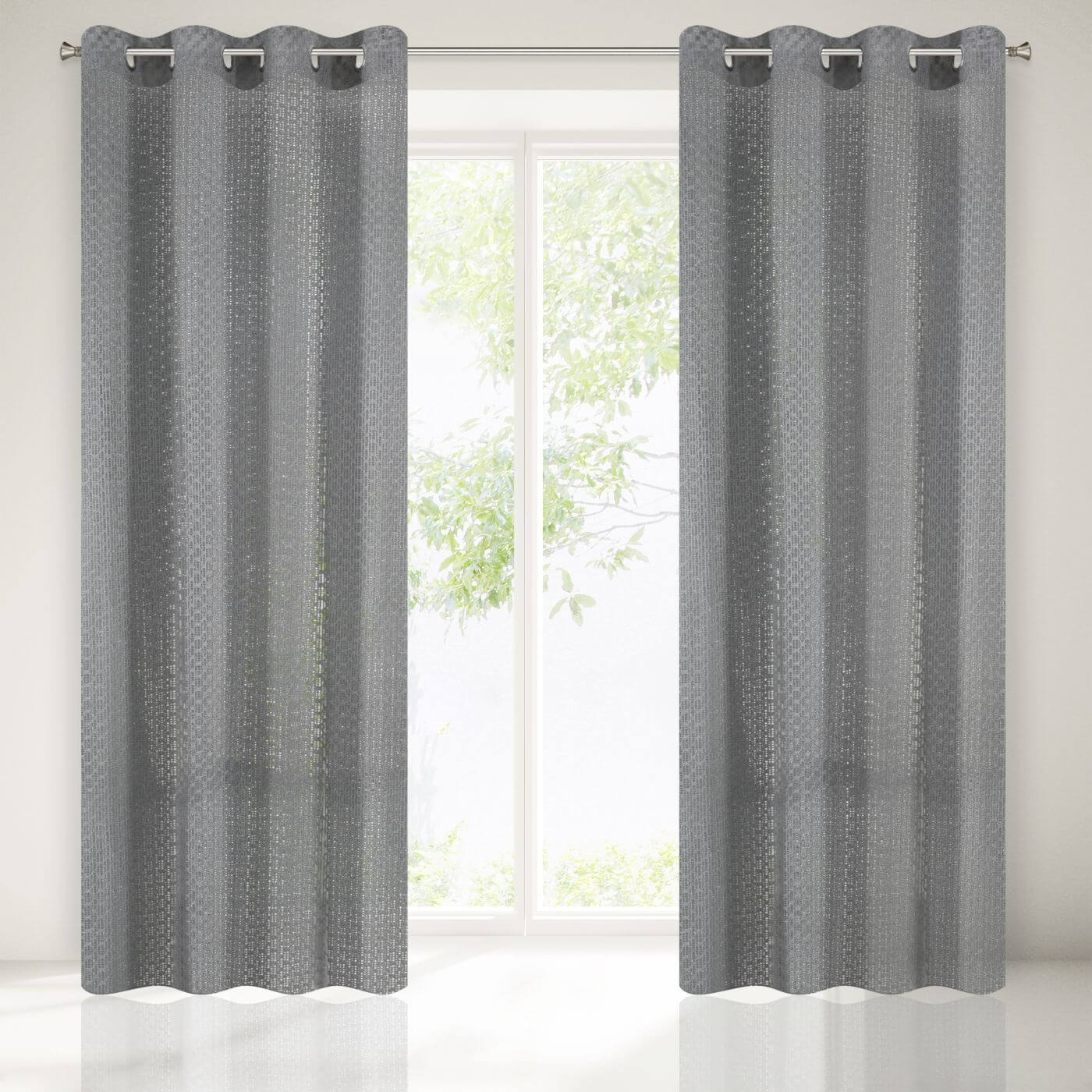 firany w kuchni nowoczesnej