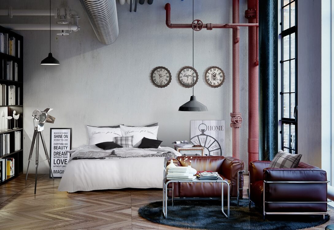 Zmiany w sypialni – zamień styl industrialny w styl organiczny (2)-min