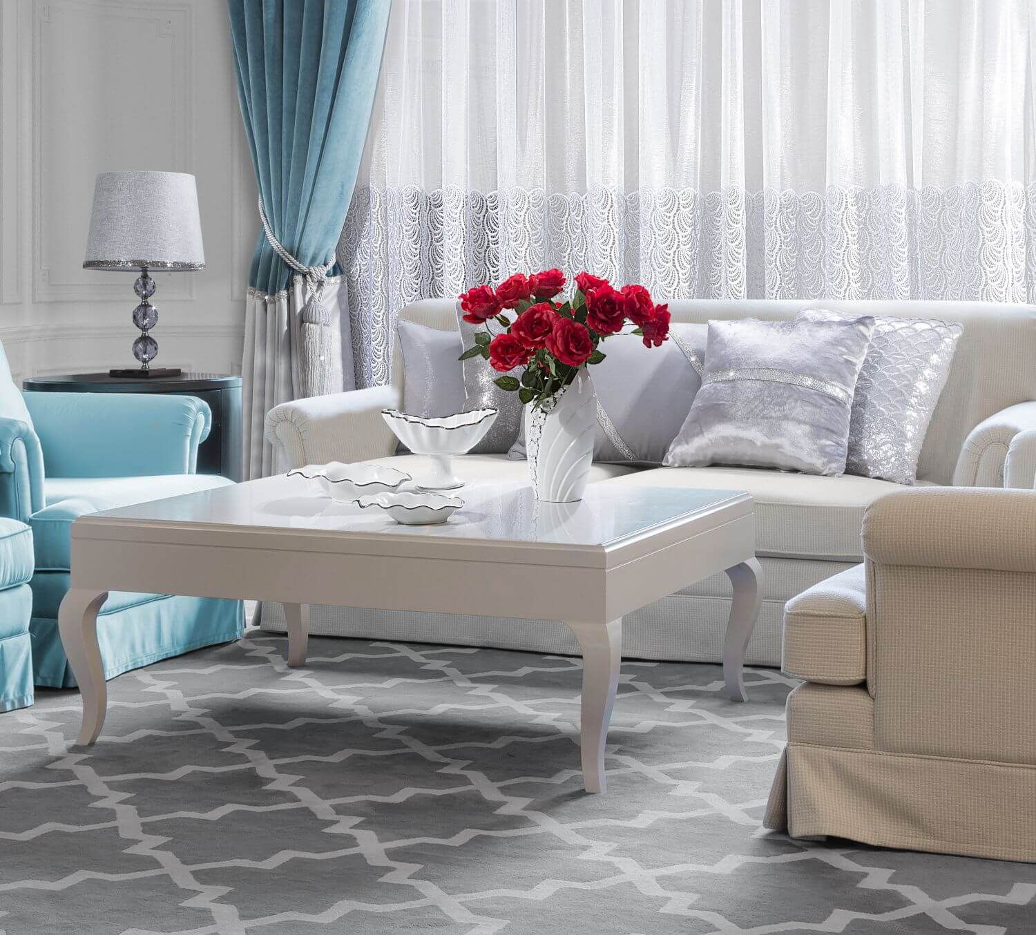 firanki żakardowe eurofirany