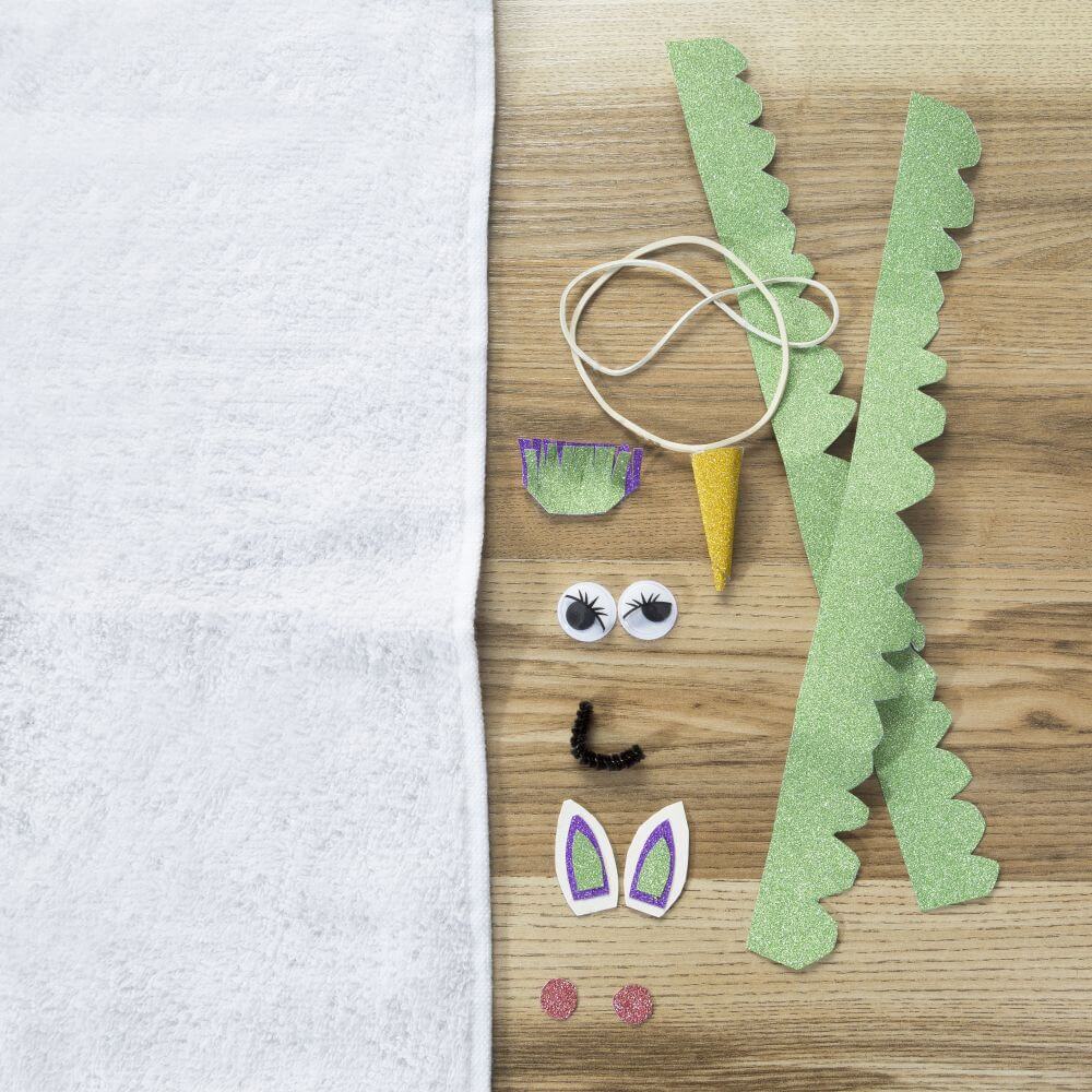 Dekoracyjne składanie ręczników eurofirany