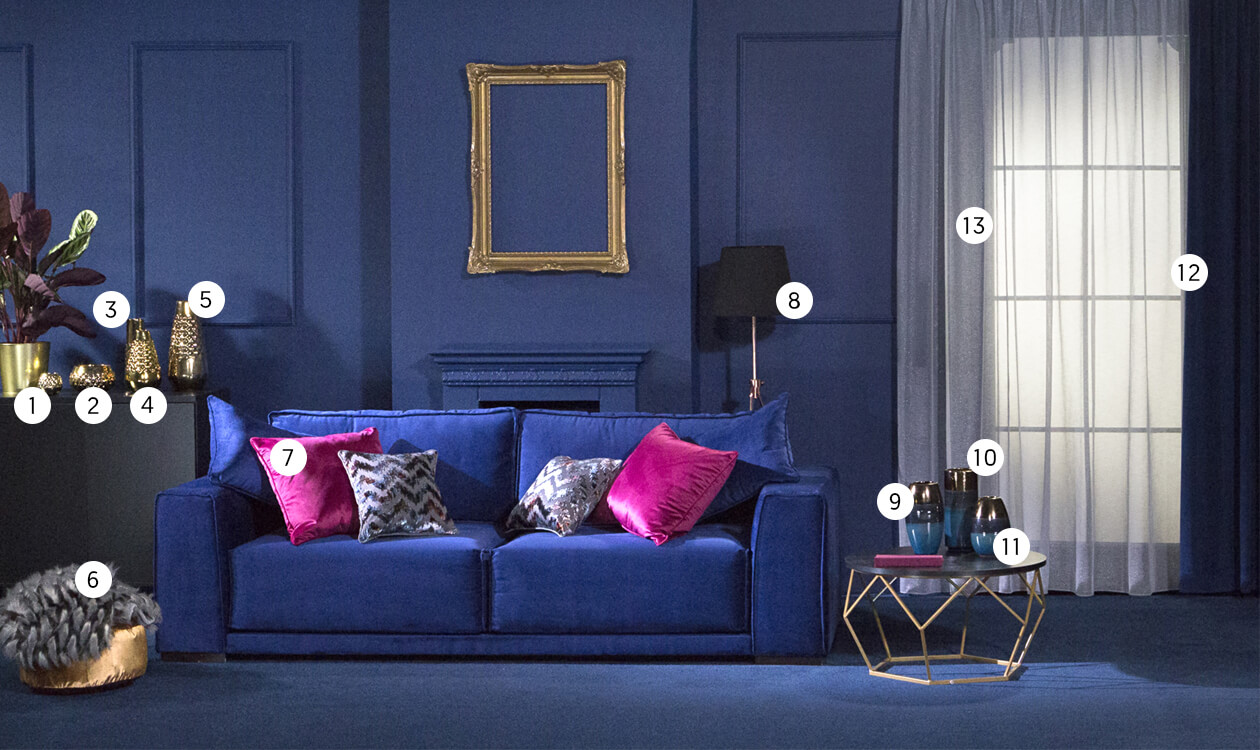 granat w stylu glamour eurofirany