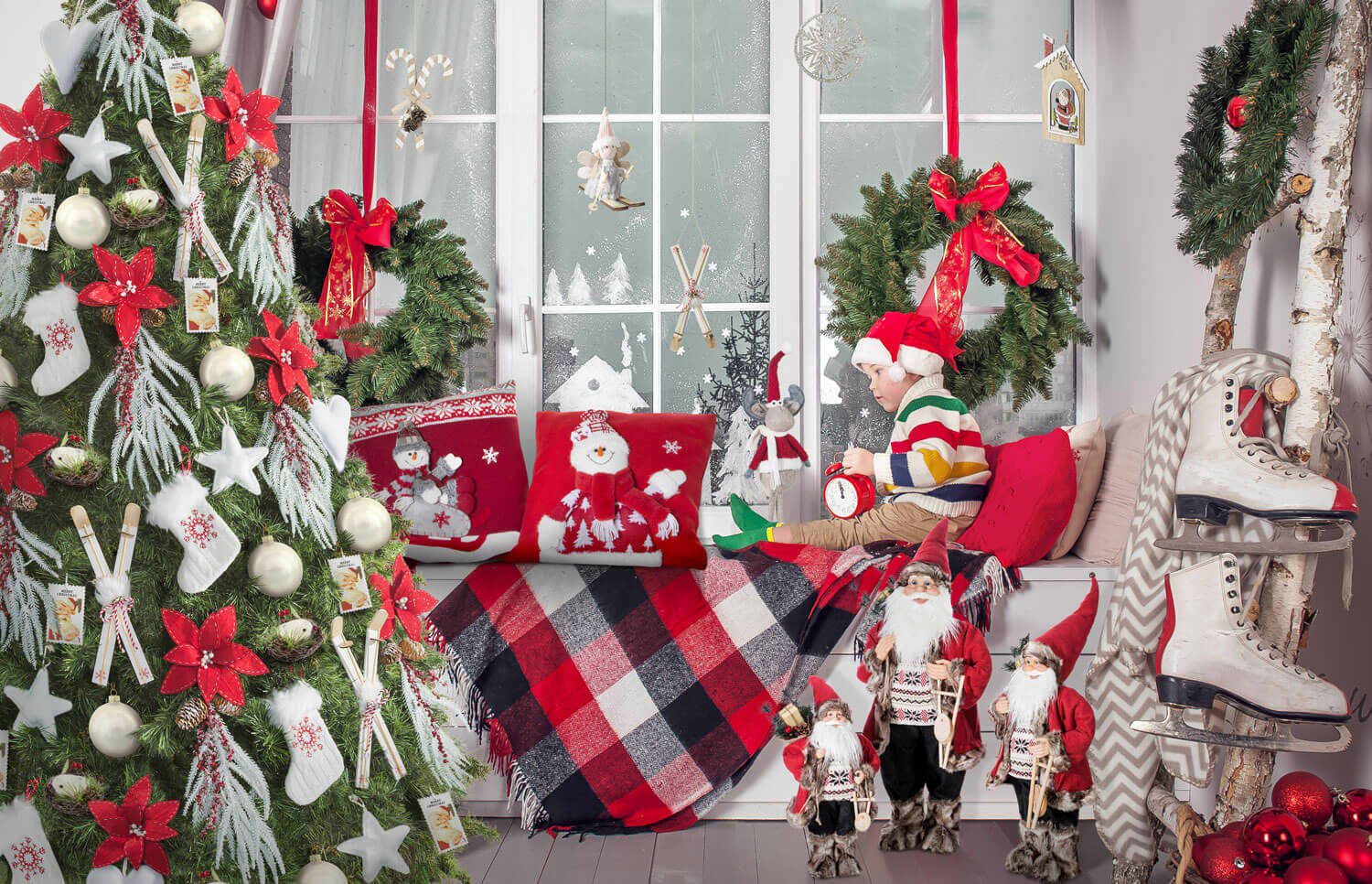 dekoracja świąteczna eurofirany