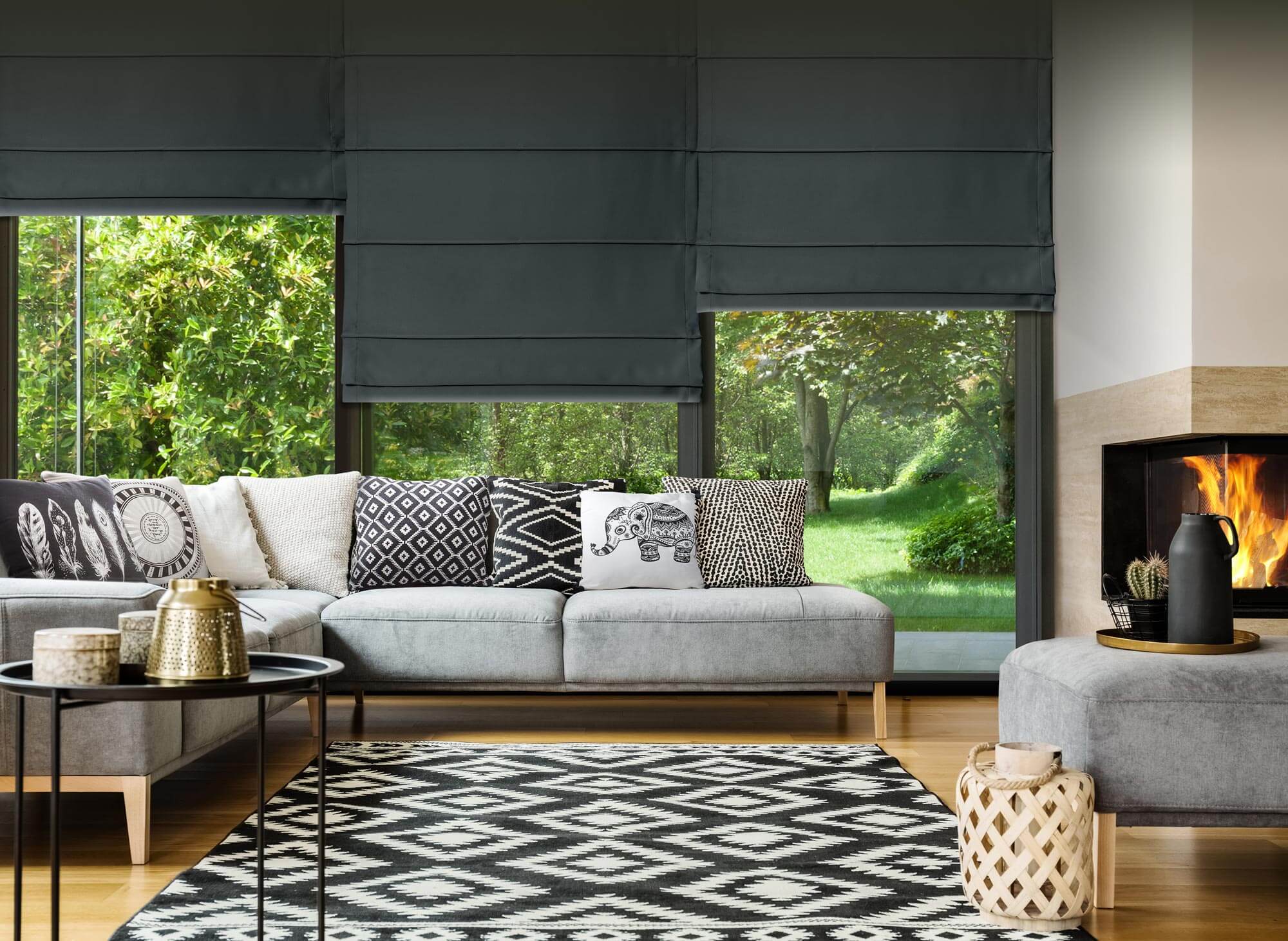 Poduszki dekoracyjne nowoczesne do salonu eurofirany