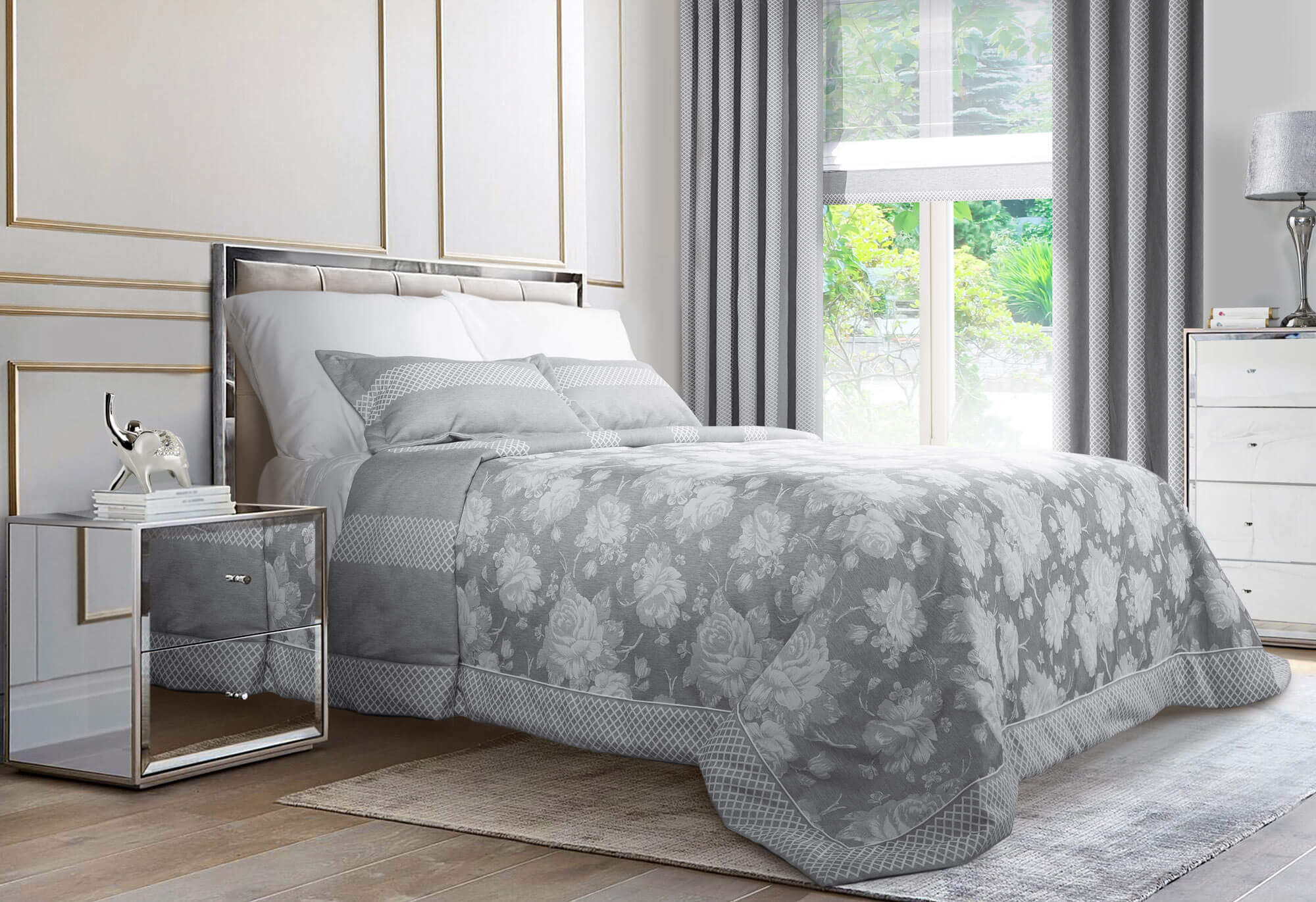 Sztukateria w nowoczesnym wnętrzu eurofirany