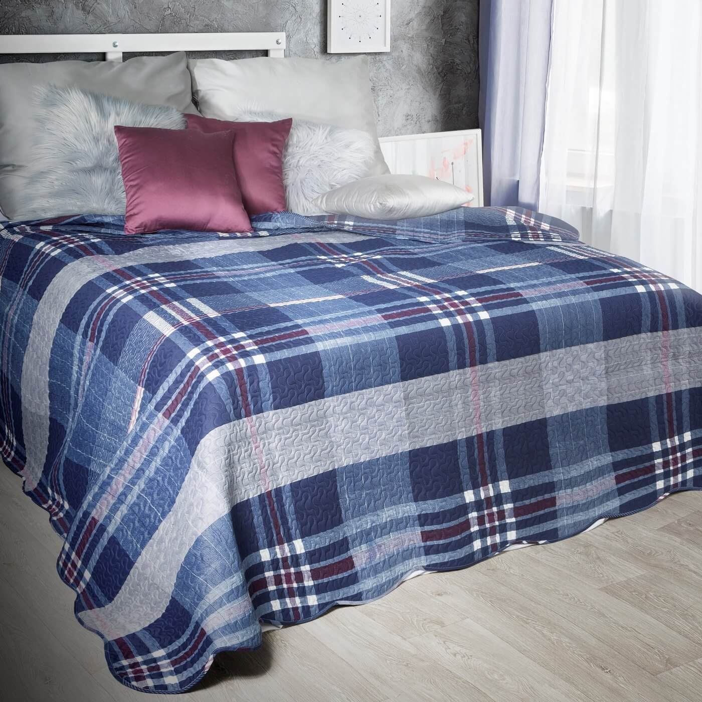 tkanina w kratę eurofirany