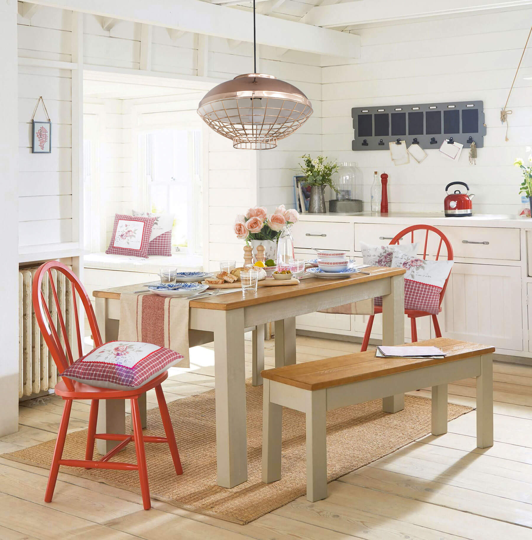 tkanina w kratkę eurofirany