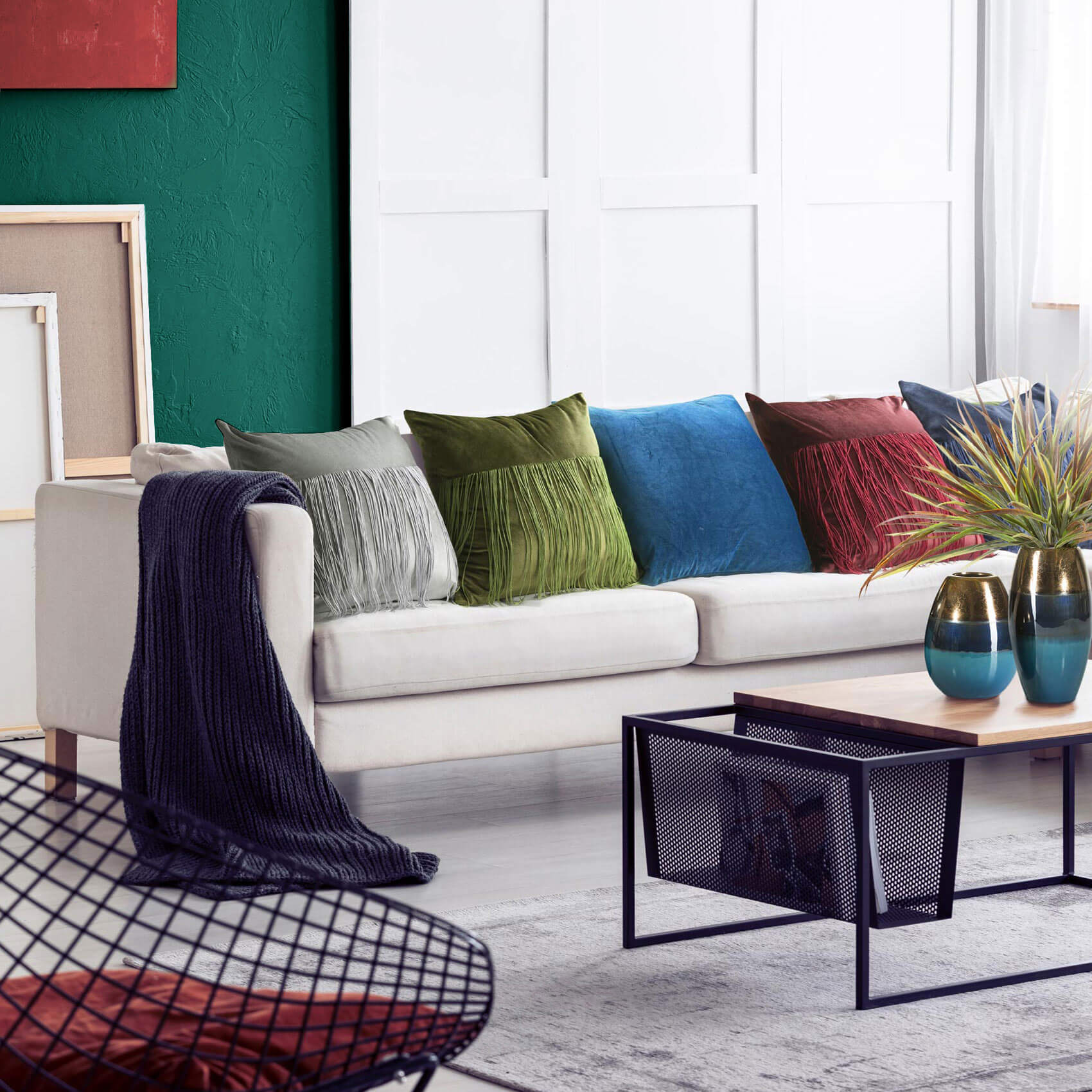 modne kolory ścian eurofirany