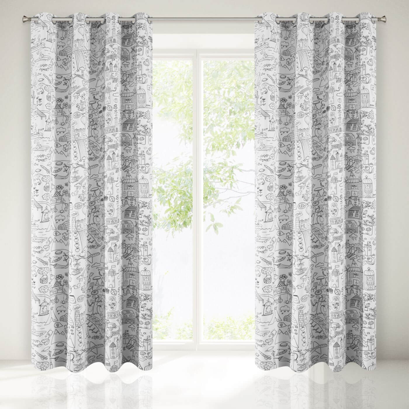 pokój rodzeństwa eurofirany