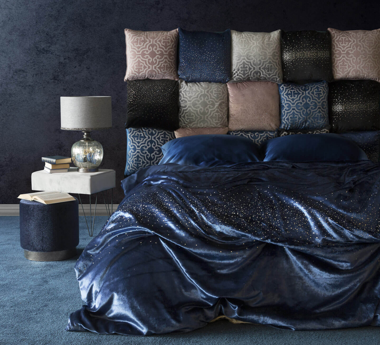 jak zrobić zagłówek do łóżka eurofirany