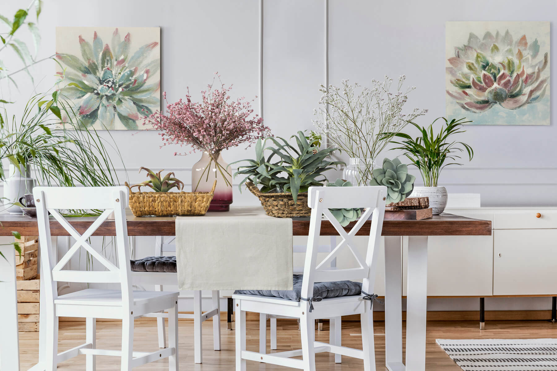 dekoracja stołu eurofirany