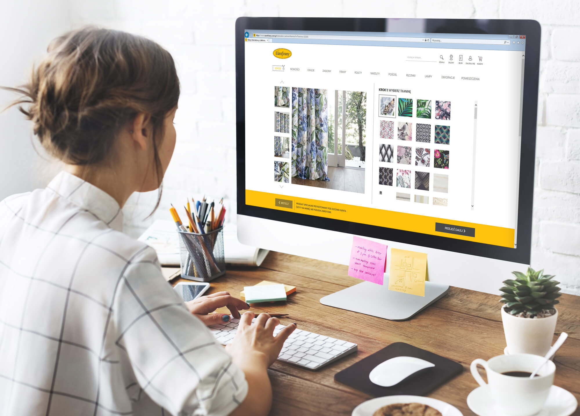 szycie firan na wymiar eurofirany