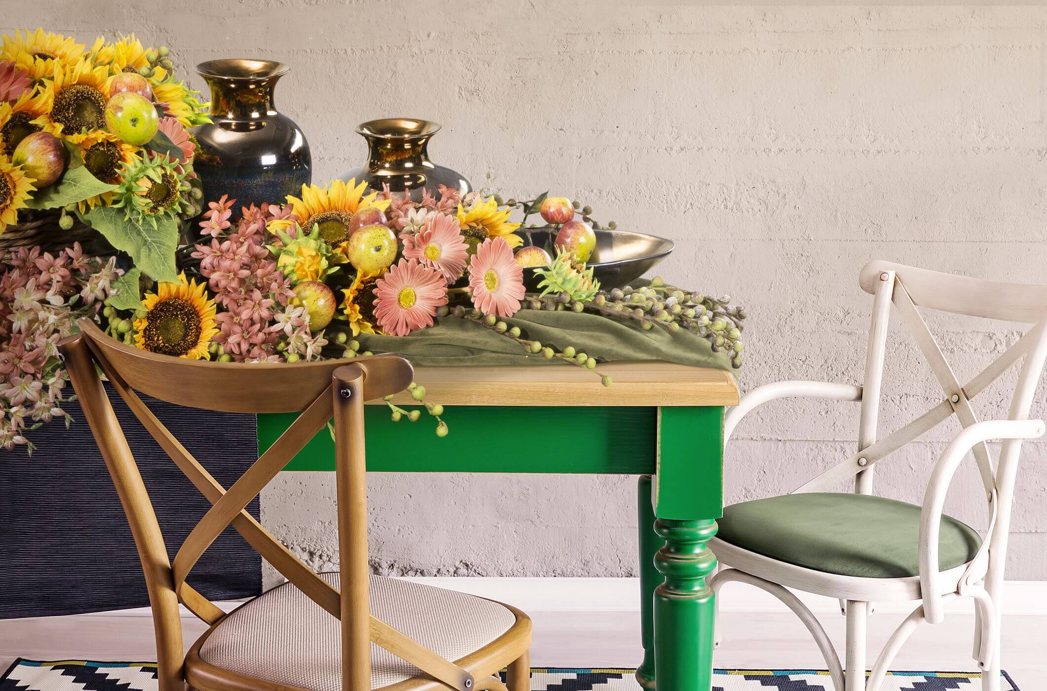 dekoracje kwiatowe eurofirany