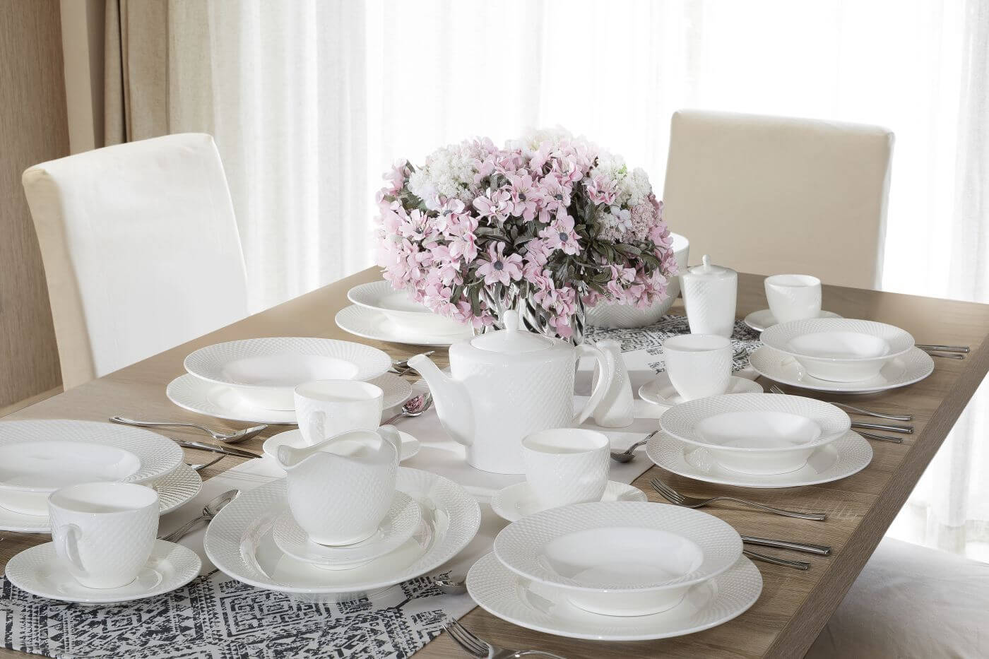 zastawa stołowa eurofirany