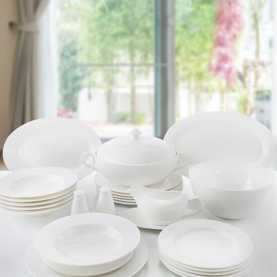 zastawa stołowa eurofirany