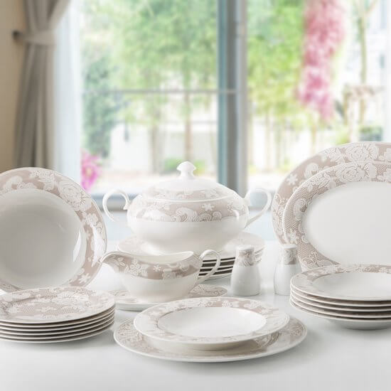 zastawa stołowa eurofirany