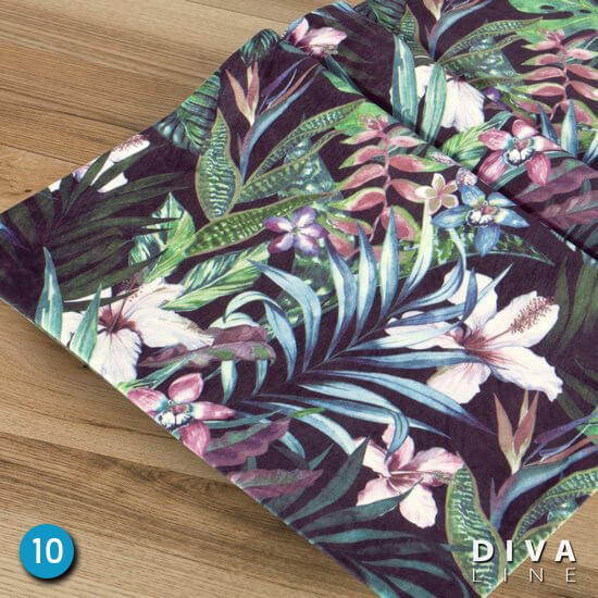 salon w stylu botanica