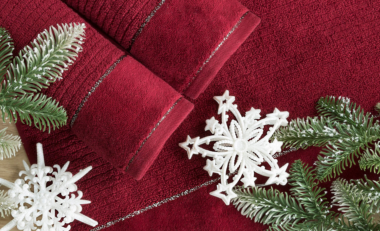 ręczniki ze świątecznym motywem