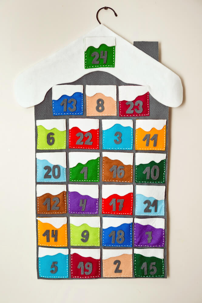 ozdoby swiateczne z filcu