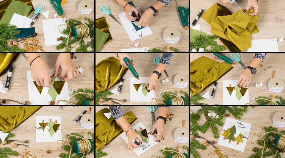 jak zrobić kartkę swiąteczną