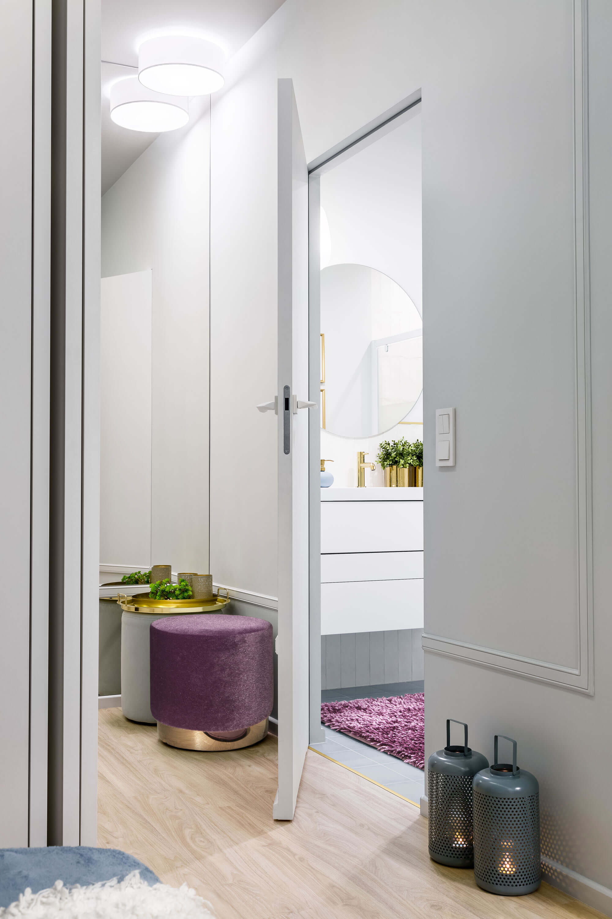 jak urządzić mały przedpokój w bloku