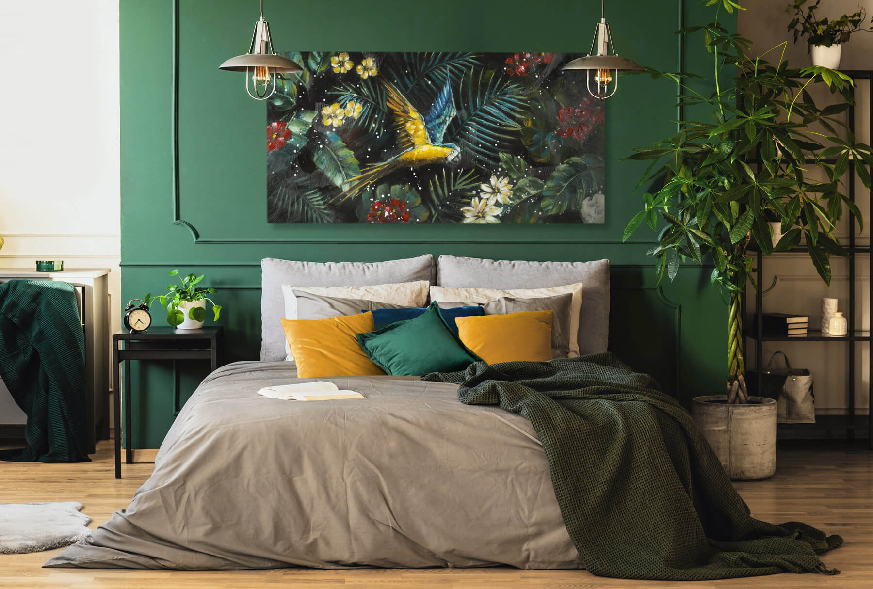 modne obrazy do salonu