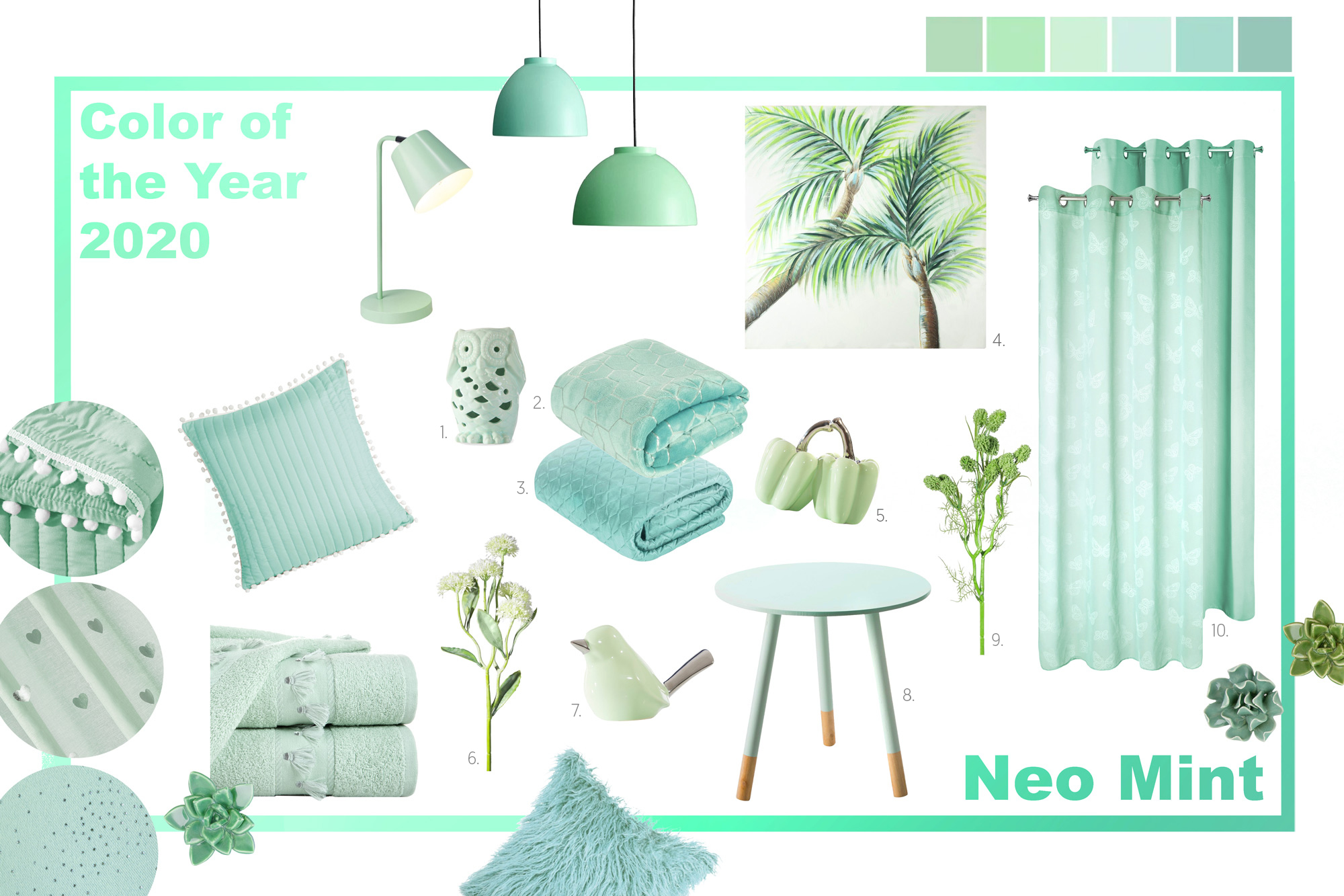 kolor mietowy kolor miętowy