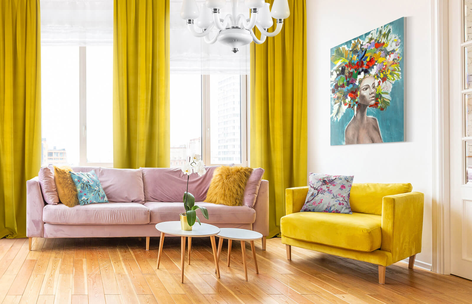 dekoracje wiosenne w domu