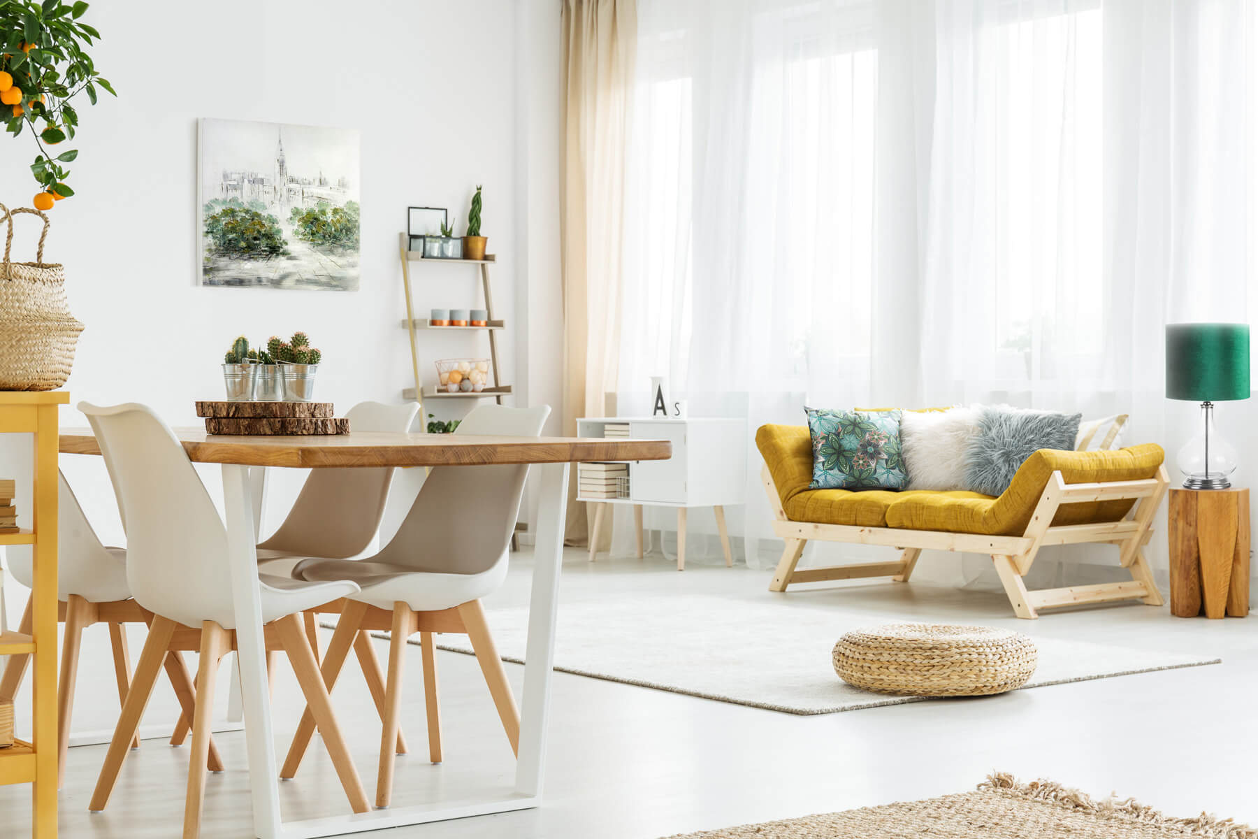 dekoracje wiosenne w domu