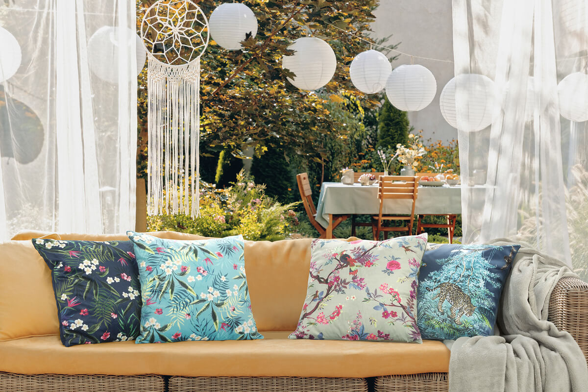 jak wybrać zasłony na taras