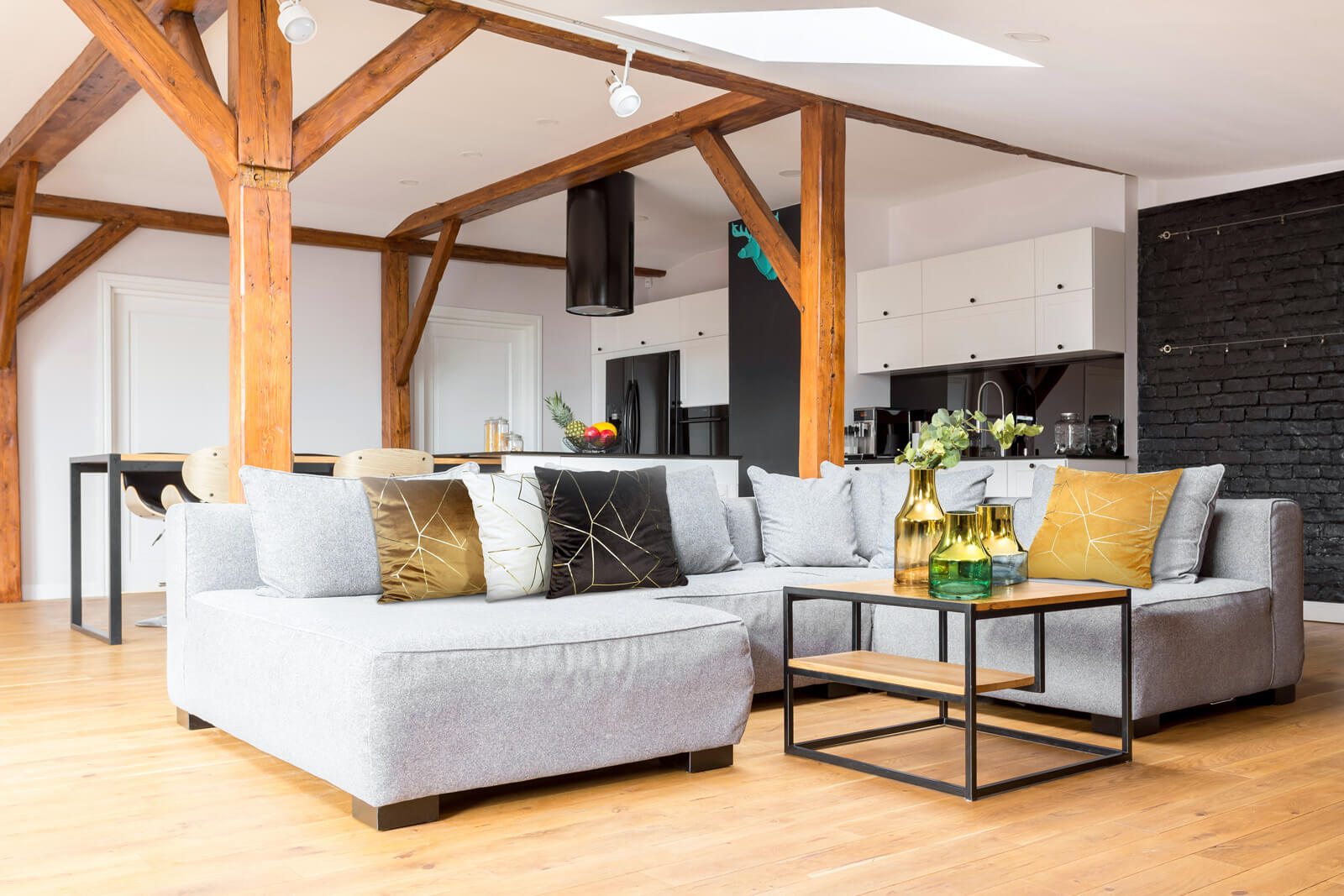 jak urzadzic drewniany dom