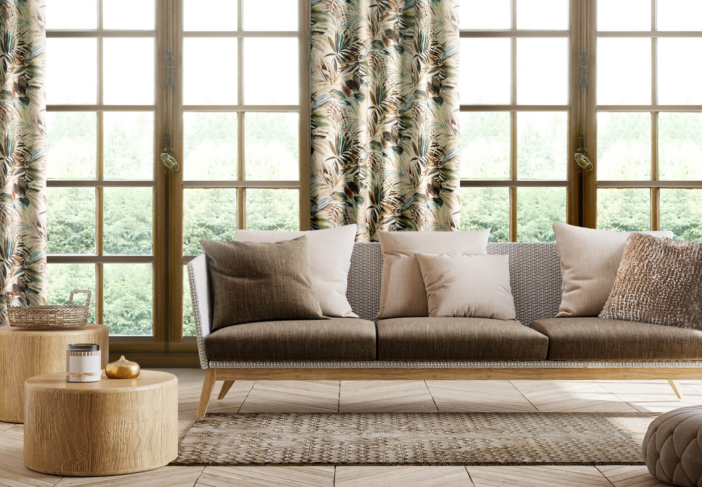 jak urzadzic drewniany dom