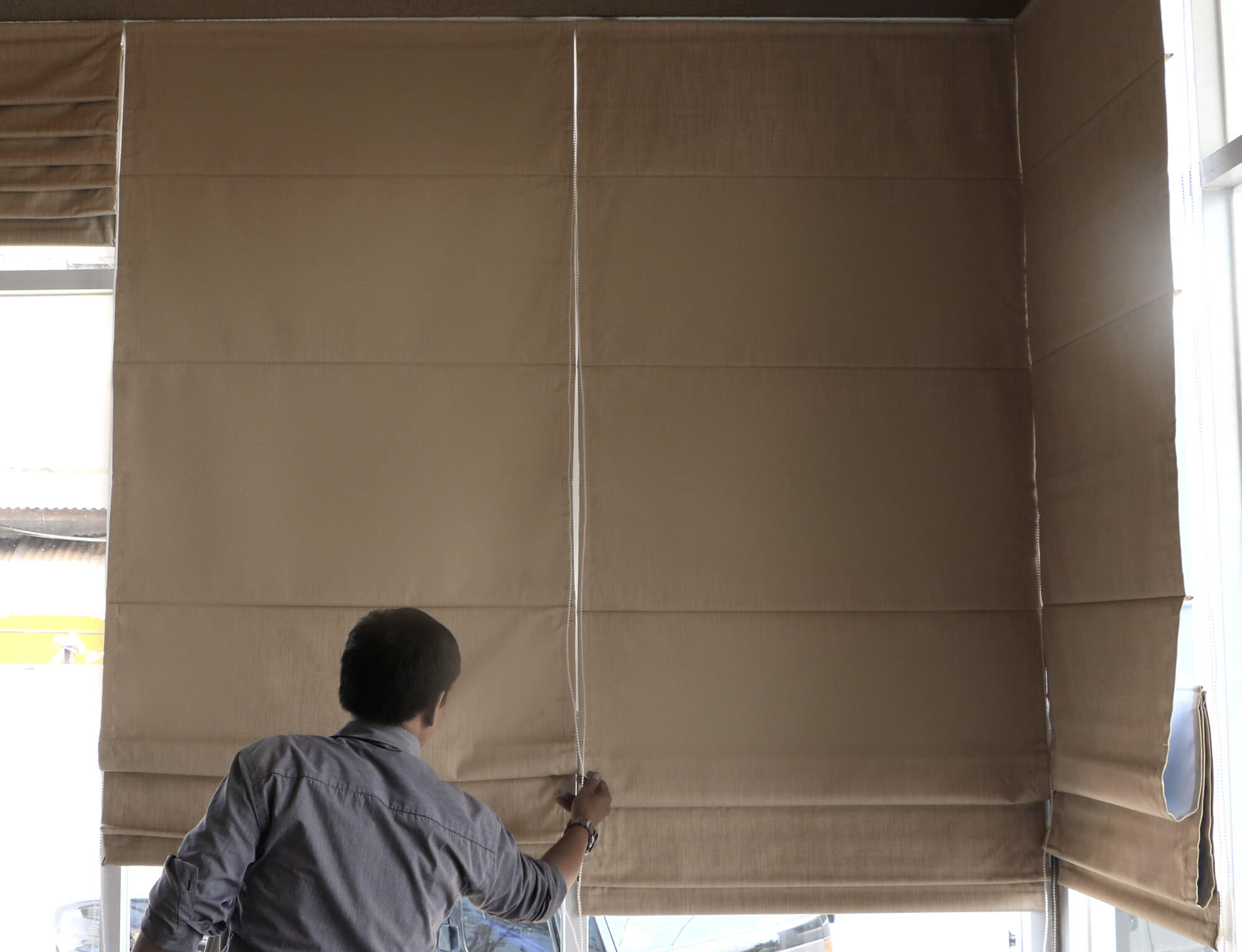 jak czyscic prac rolety rzymskie