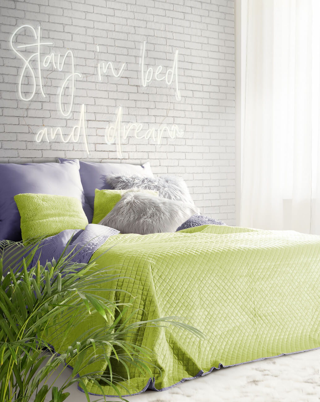 jak oswietlic sciane z cegly