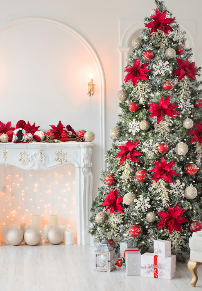 swiateczna ozdoba kominka