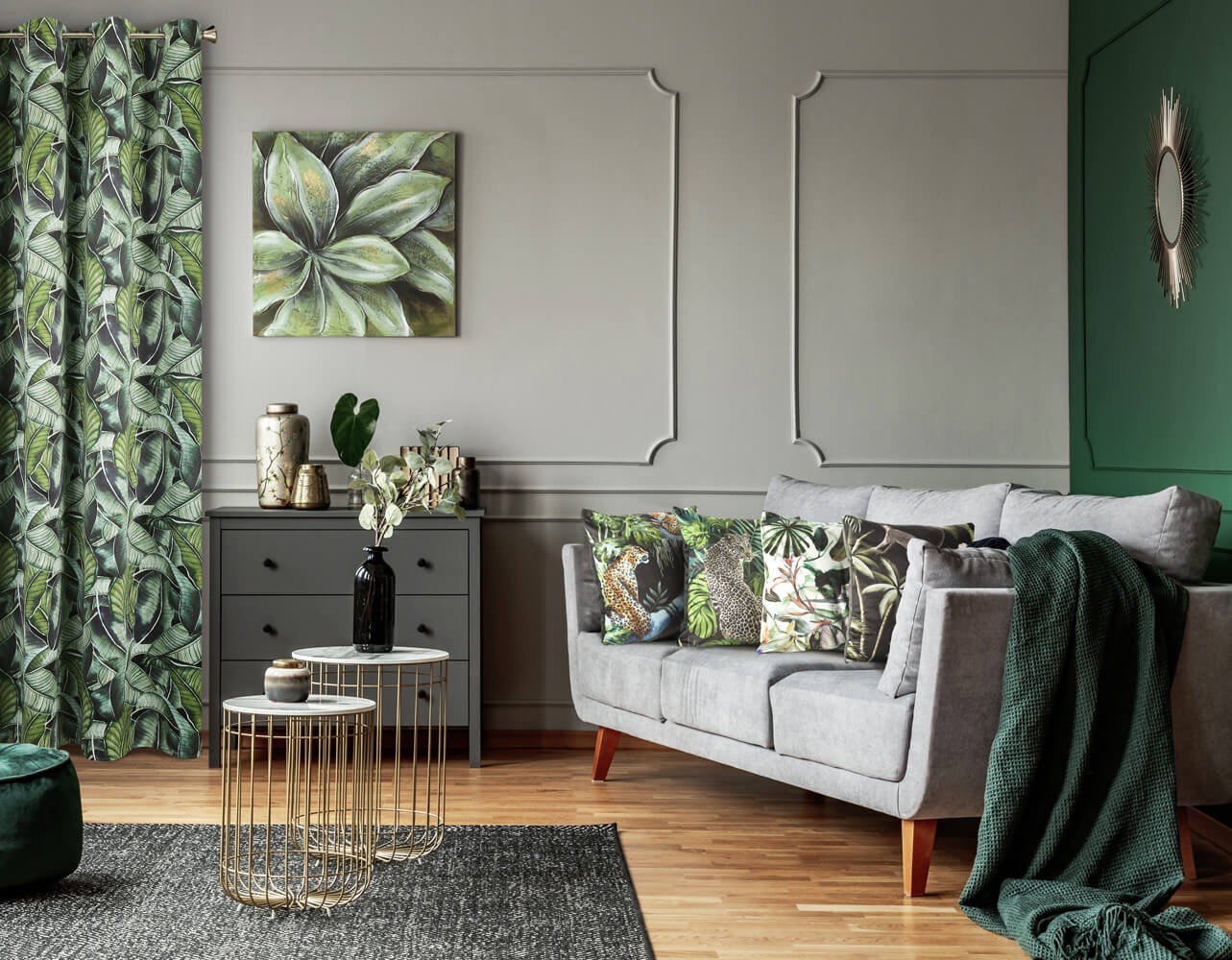 szary pokoj jakie zaslony