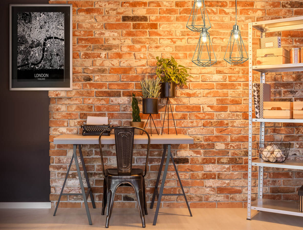 jak oswietlic sciane z cegly