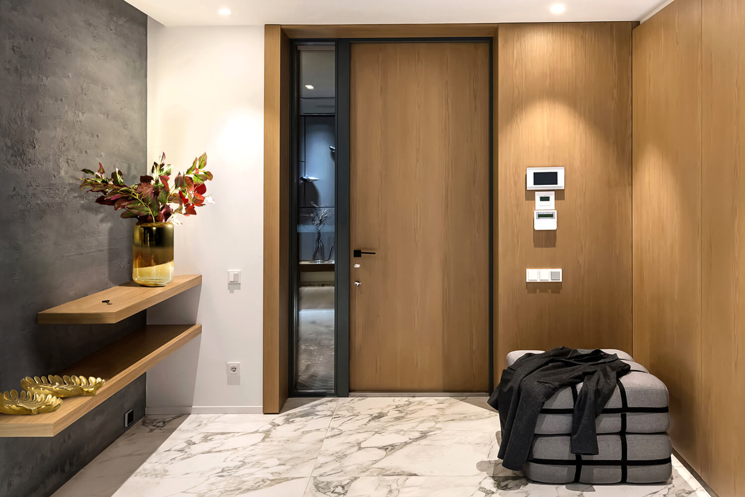 jak przemalowac przedpokoj na dwa kolory