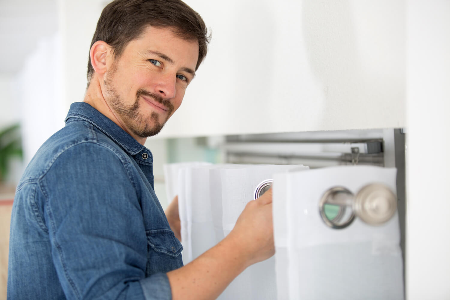 firany na przelotkach