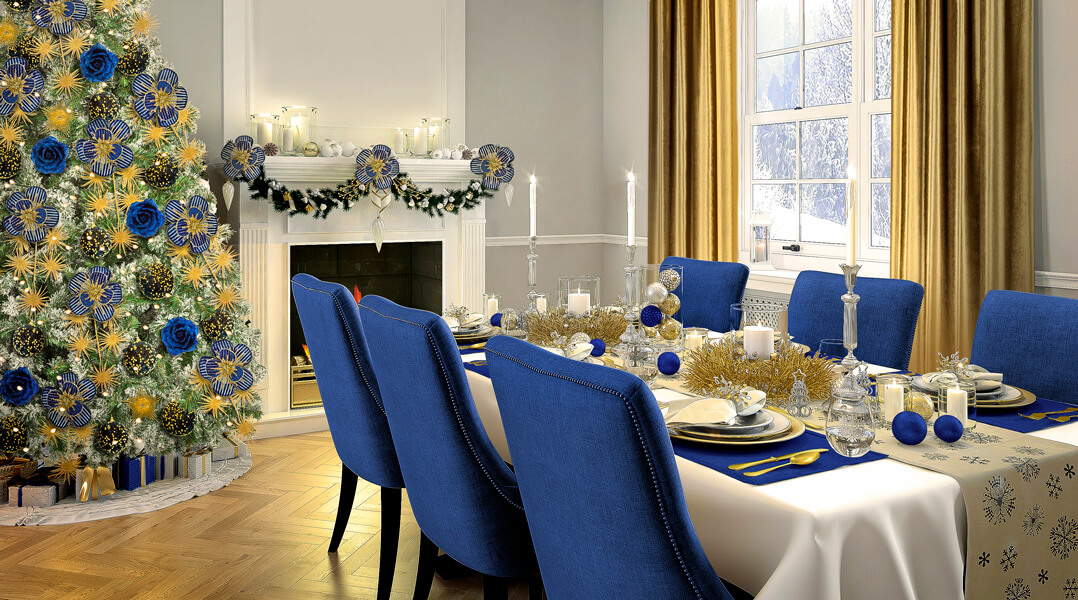 modny stol na wigilie