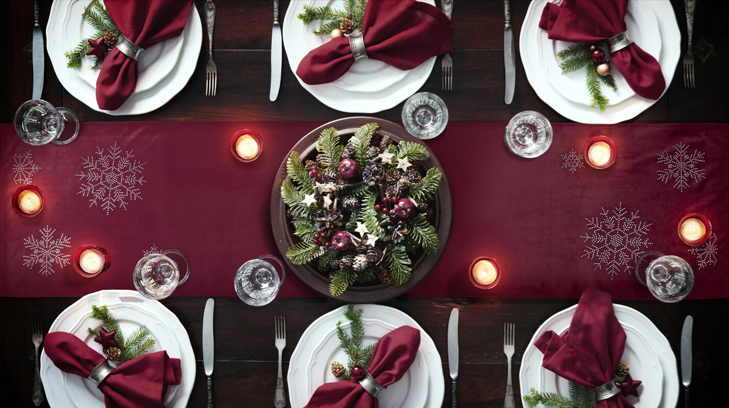 jak modnie udekorowac stol na wigilie