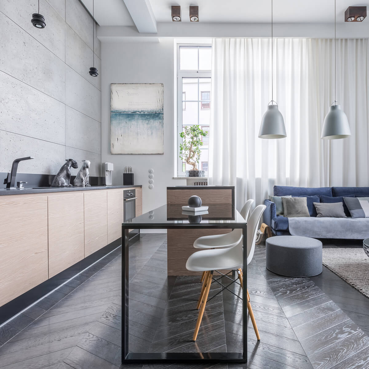 kuchnia z salonem otwarta czy zamknieta