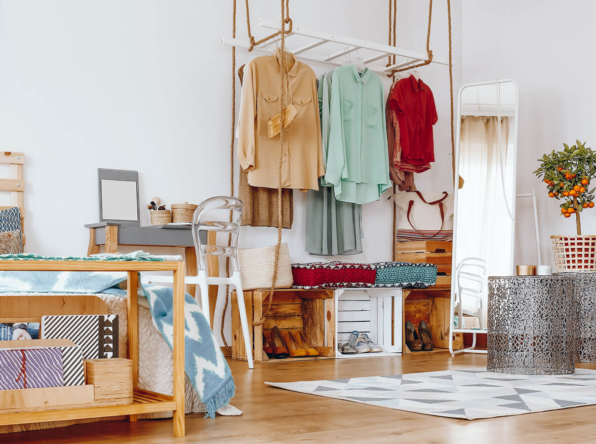 5 pomyslow na garderobe