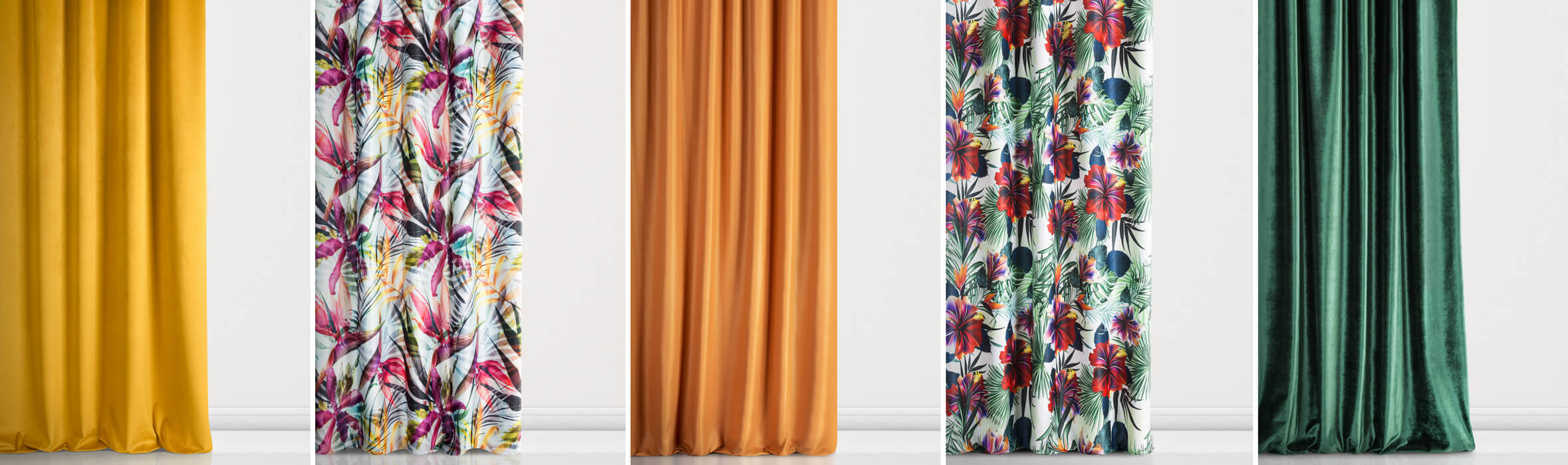 jak dobrac kolor zaslon do bialych scian