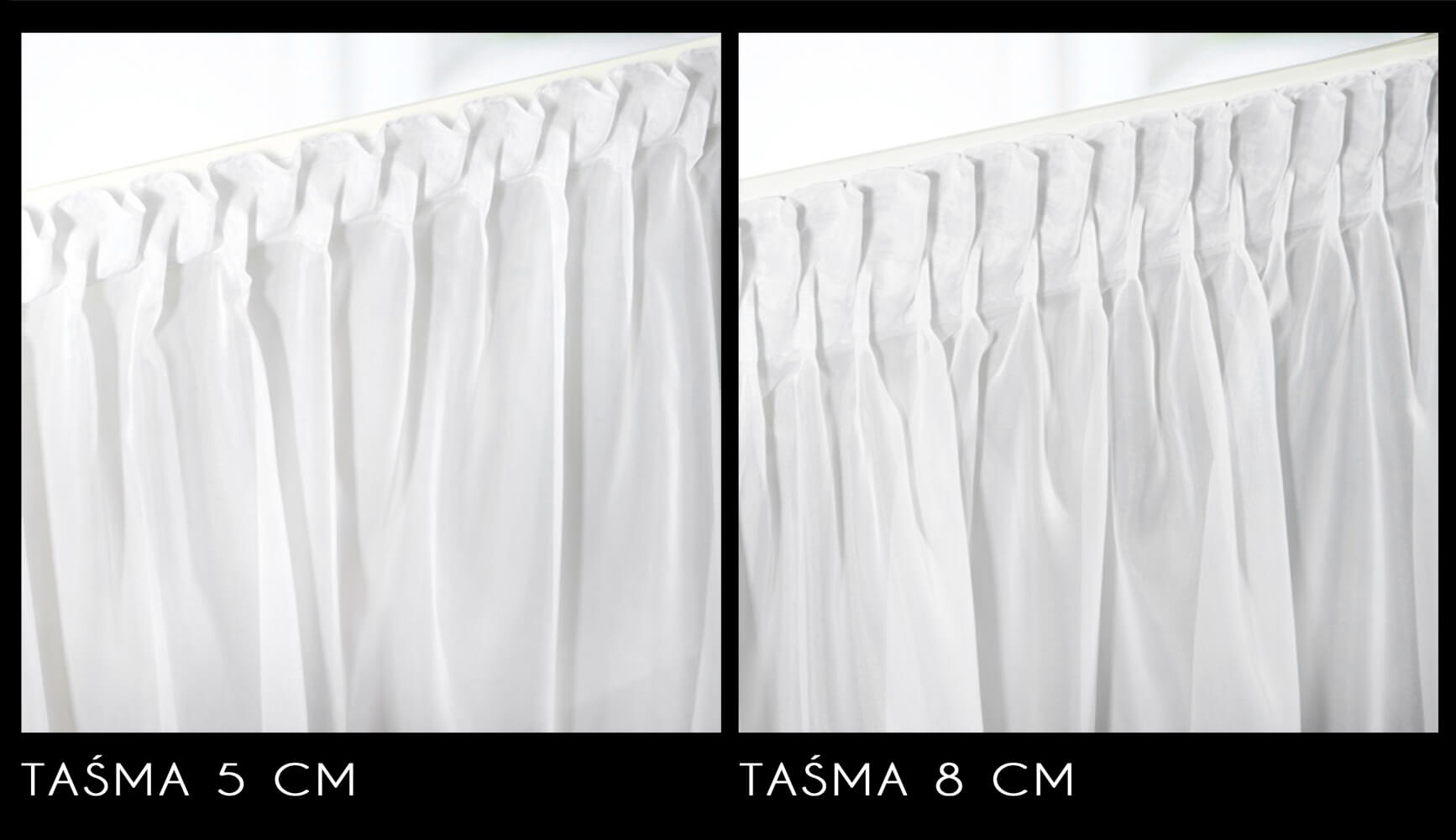jak wszyc tasme do firanki 
