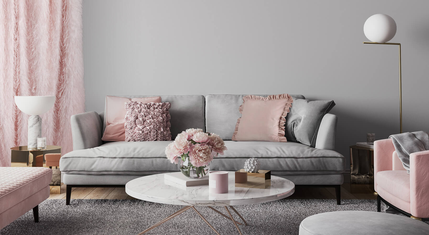 Jakie kolory pasują do szarej kanapy