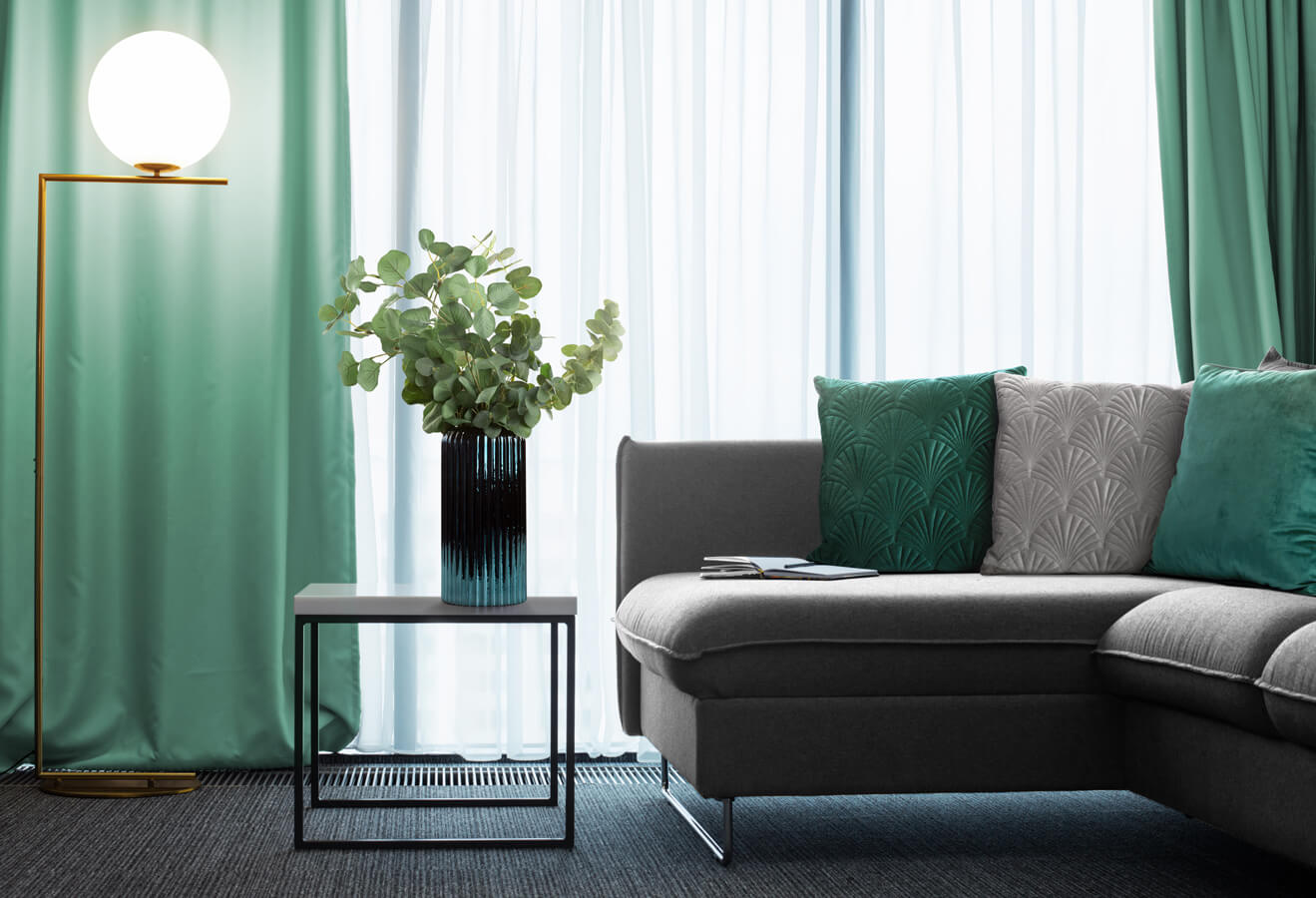 Jakie kolory pasują do szarej kanapy