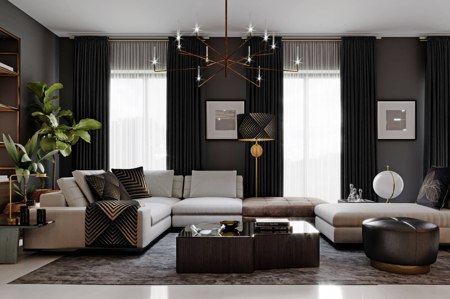 Jak ułożyć koc na narożniku