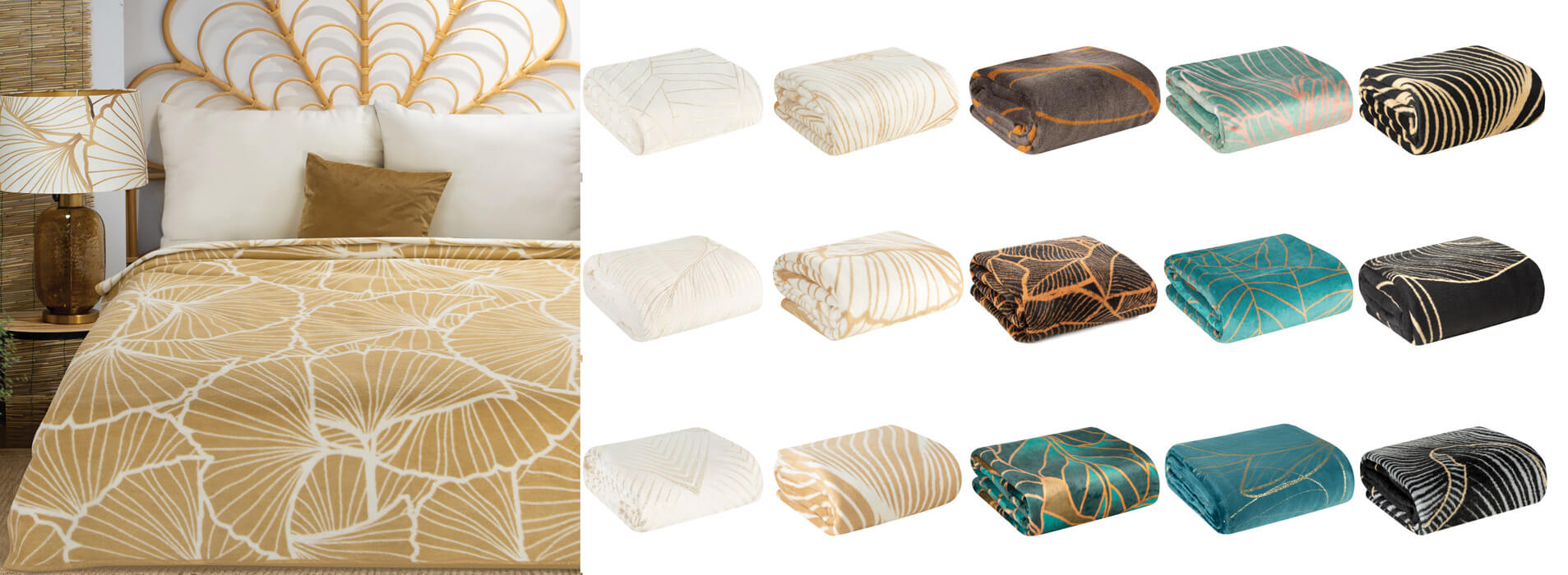 Jak ułożyć koc na narożniku