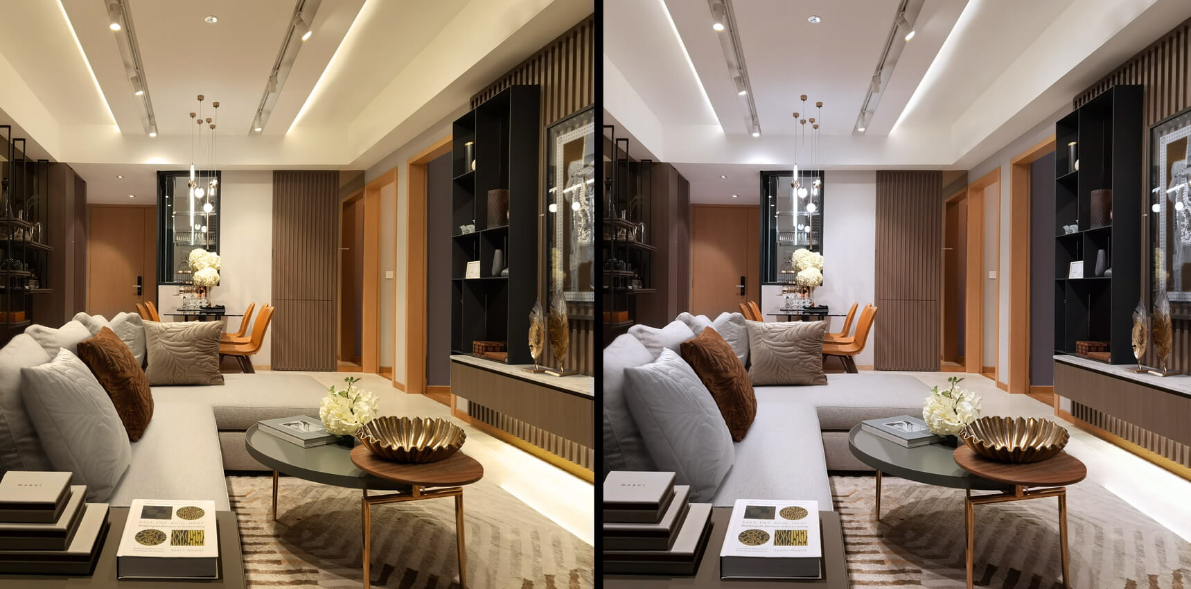 Jaka barwa światła do salonu?